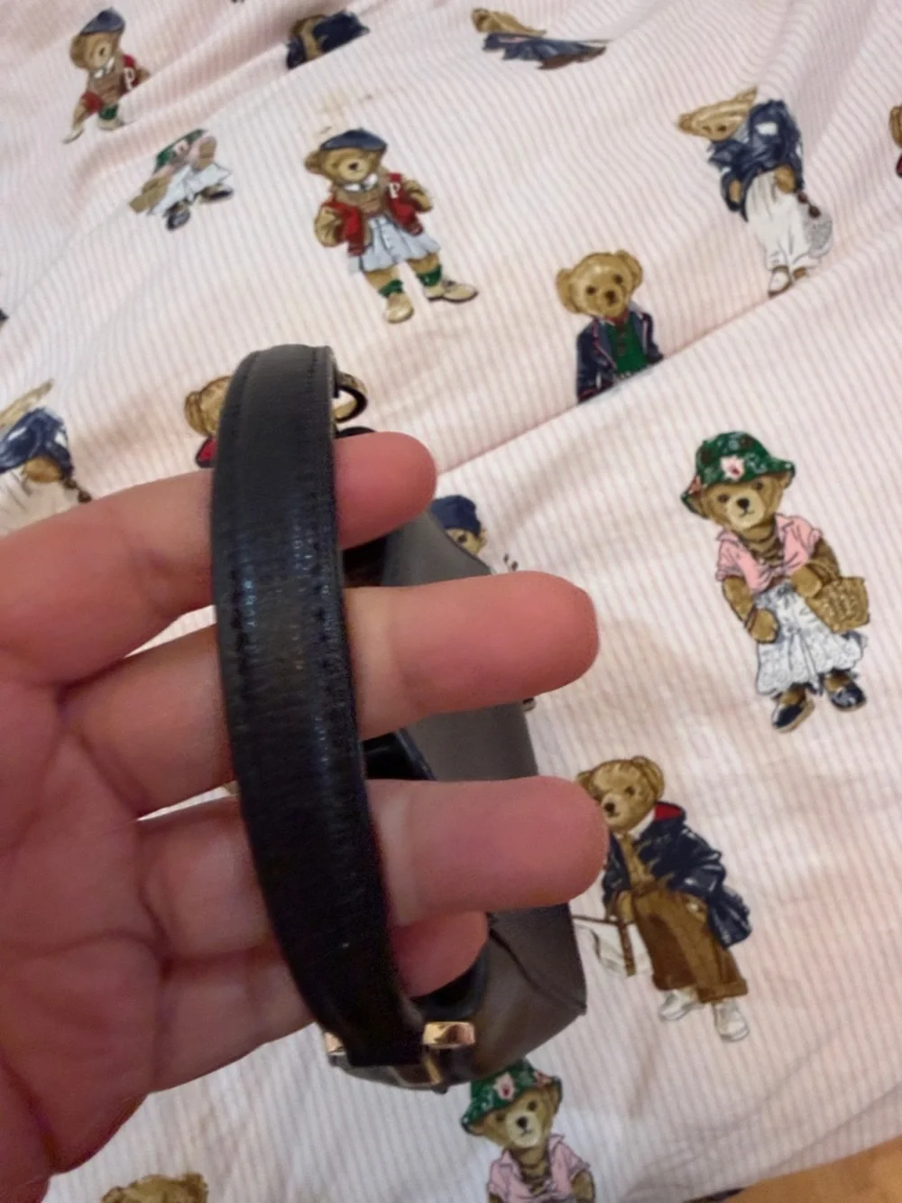 Kate Spade Black Pebbled Leather Mini Top-Handle Bag with Gold Hardware - Picture 3 of 6